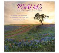 Designer Greetings Psalms Wall Calendar 2026-2027, 12 x 12 In