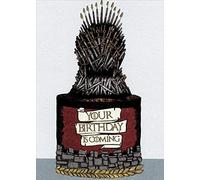 Designer Greetings Throne of Swords Funny/Humorous Birthday Card