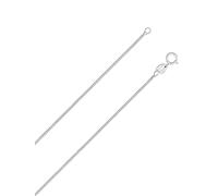 Designer Inspirations Boutique 12" Inch Sterling Silver 1.0 mm Wide Diamond Cut Curb Chain Necklace for Children Girls Boys Unisex - Thin/Sturdy Trace/Fine Chain - Weight: 1.0 Grams