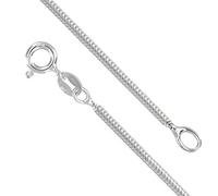 Designer Inspirations Boutique 22" Inch Sterling Silver 1.4 mm Wide Round Snake Chain Necklace for Women Men Unisex - Fine Silver Chain - Ideal for Pendants - Weight: 7.6 Grams