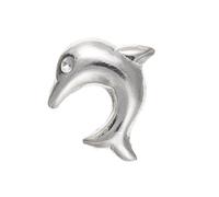 Designer Inspirations Boutique Pair of Dolphin Nose Studs - 925 Sterling Silver