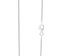 Designer Inspirations Boutique SNAKE Necklace Chain with Lobster Claw Clasp - for Men Women Children - 1.15MM Wide - 925 Sterling Silver - Italian Made - 16" Inch