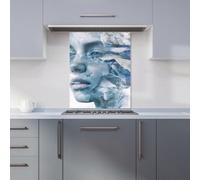 Warren Reed - Designer Calista Vale 00014 Glass Kitchen Splashback W600Mm X H750Mm, Multi