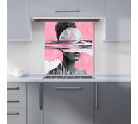 Warren Reed - Designer Calista Vale 00017 Glass Kitchen Splashback W600Mm X H650Mm, Multi