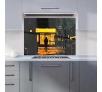 Designer Kitchen Splashbacks Dante Mercer: 00018 Kitchen Splashback | Size: 700mm x 650mm Designer Kitchen Splashbacks Multicolor 700mm x 650mm