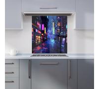 Designer Kitchen Splashbacks Dante Mercer: 00028 Kitchen Splashback | Size: 700mm x 750mm Designer Kitchen Splashbacks Multicolor 700mm x 750mm