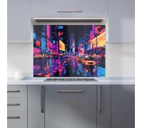 Designer Kitchen Splashbacks Dante Mercer: 00031 Kitchen Splashback | Size: 700mm x 750mm Designer Kitchen Splashbacks Multicolor 700mm x 750mm