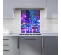 Designer Kitchen Splashbacks Dante Mercer: 00036 Kitchen Splashback | Size: 700mm x 650mm Designer Kitchen Splashbacks Multicolor 700mm x 650mm