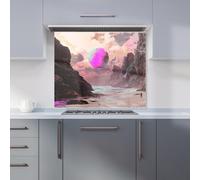 Designer Kitchen Splashbacks Elena Sable: 00002 Kitchen Splashback | Size: 600mm x 650mm Designer Kitchen Splashbacks Multicolor 600mm x 650mm