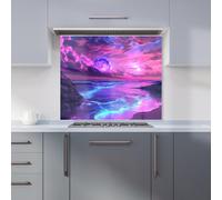 Designer Kitchen Splashbacks Elena Sable: 00008 Kitchen Splashback | Size: 700mm x 750mm Designer Kitchen Splashbacks Multicolor 700mm x 750mm