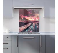 Designer Kitchen Splashbacks Elena Sable: 00016 Kitchen Splashback | Size: 900mm x 750mm Designer Kitchen Splashbacks Multicolor 900mm x 750mm