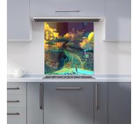 Designer Kitchen Splashbacks Elena Sable: 00019 Kitchen Splashback | Size: 600mm x 650mm Designer Kitchen Splashbacks Multicolor 600mm x 650mm