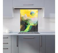 Designer Kitchen Splashbacks Elena Sable: 00035 Kitchen Splashback | Size: 600mm x 650mm Designer Kitchen Splashbacks Multicolor 600mm x 650mm