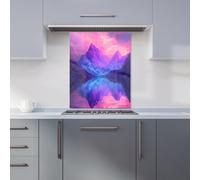 Designer Kitchen Splashbacks Elena Sable: 00050 Kitchen Splashback | Size: 900mm x 750mm Designer Kitchen Splashbacks Multicolor 900mm x 750mm