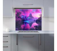 Designer Kitchen Splashbacks Elena Sable: 00051 Kitchen Splashback | Size: 900mm x 750mm Designer Kitchen Splashbacks Multicolor 900mm x 750mm