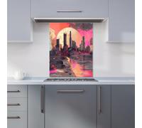 Designer Kitchen Splashbacks Elena Sable: 00066 Kitchen Splashback | Size: 700mm x 750mm Designer Kitchen Splashbacks Multicolor 700mm x 750mm