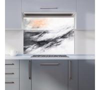 Warren Reed - Designer Isla Quinn 00016 Glass Kitchen Splashback W900Mm X H650Mm, Multi