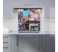 Designer Kitchen Splashbacks Jasper Reed: 00012 Premium Glass Kitchen Splashback W600mm X H600mm