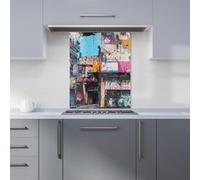 Warren Reed - Designer Jasper Reed 00012 Glass Kitchen Splashback W600Mm X H750Mm, Multi