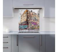 Designer Kitchen Splashbacks Jasper Reed: 00024 Premium Glass Kitchen Splashback W600mm X H650mm