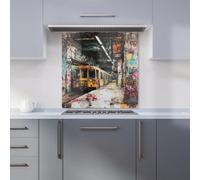 Designer Kitchen Splashbacks Jasper Reed: 00033 Premium Glass Kitchen Splashback W600mm X H600mm