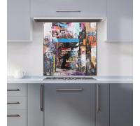 Designer Kitchen Splashbacks Jasper Reed: 00038 Premium Glass Kitchen Splashback W600mm X H600mm