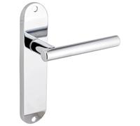 Designer Levers - Kemsley T-Bar Lever Door Handle - Polished Chrome - Pair