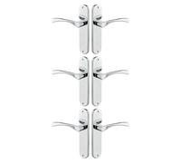 Designer Levers - Marvel Lever Latch Polished Chrome