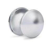 Designer Levers Ringed Centre Door Knob - 75mm - Chrome Plated