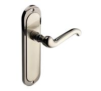 Designer Levers Turnberry Ornate Lever Door Handle, Satin and Black