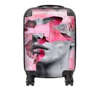 Designer Luggage Calista Vale: 00019 Suitcase in Pink | Size: Mini Cabin Designer Luggage Pink Mini Cabin