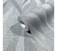Designer non-woven wallpaper Papis Loveday grey waves 86719 Marburg (11,27£/1qm)