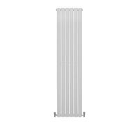 Monster Shop Designer Flat Panel Radiator 1800 X 420Mm Gloss White, White