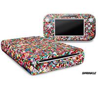 Designer Skin for Nintendo Wii U Console plus Controller Decal for: Wii U System - Sprinkle