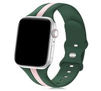 Designer Sport Band Compatible with Apple Watch iWatch Bands 38mm 40mm 41mm 42mm 44mm 45mm 49mm Men Women, Soft Silicone Strap Wristbands for Apple Watch Series 11/10/9/8/7/6/5/4/3/2/1/SE/Ultra