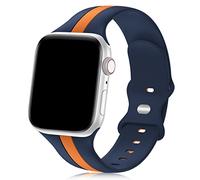 Designer Sport Band Compatible with Apple Watch iWatch Bands 38mm 40mm 41mm 42mm 44mm 45mm 49mm Men Women, Soft Silicone Strap Wristbands for Apple Watch Series 9/8/7/6/5/4/3/2/1/SE/Ultra