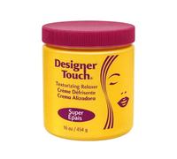 Designer Touch Texturizing Relaxer Super Strength 16oz / 454g Professional Hair Straightening Treatment