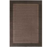 Designer Velours Brown Runner “Band” - Classic Elegance - 120X170 cm