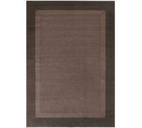 Designer Velours Brown Runner “Band” - Classic Elegance - 200X290 cm
