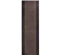 Designer Velours Brown Runner “Band” - Classic Elegance - 80X300 cm