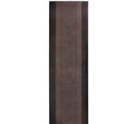 Designer Velours Brown Runner “Band” - Classic Elegance - 80X500 cm