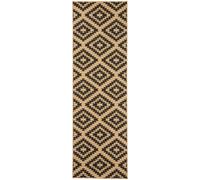 Designer Velours Brown Runner Nordic - 80X350 cm