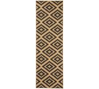 Designer Velours Brown Runner Nordic - 80X400 cm