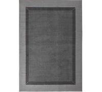 Designer Velours Grey Runner “Band” - Classic Elegance - 120X170 cm