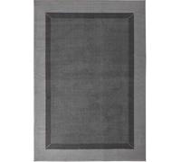 Designer Velours Grey Runner “Band” - Classic Elegance - 160X230 cm