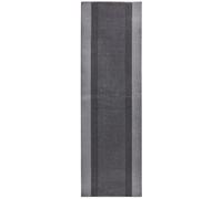 Designer Velours Grey Runner “Band” - Classic Elegance - 80X250 cm