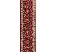Designer Velours Red Runner Vintage - 80X250 cm