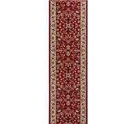 Designer Velours Red Runner Vintage - 80X400 cm
