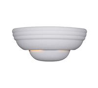Designers Fountain 6030-WH Value Collection Wall Sconces, Paintable Ceramic by Designers Fountain
