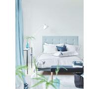 Designers Guild 2 Pack Pure Cotton Astor Pillowcases Light Blue Mix